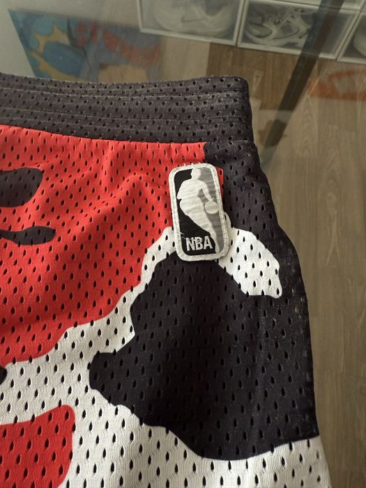 Adidas x nba Chicago Bulls camo shorts