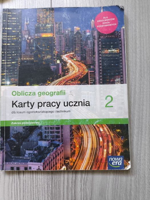 Oblicza geografii karty pracy 1 i 2 - zakres podstawowy