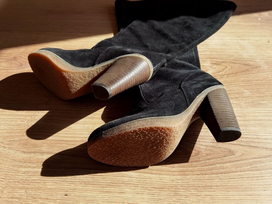 Botas Gardénia Cano alto preto - tam 36