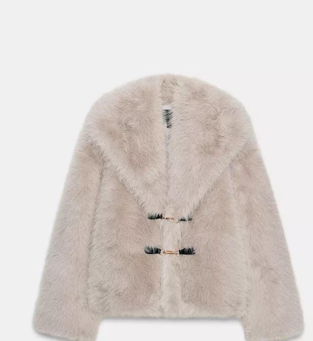 Шуба зі штучного хутра оригінал Zara