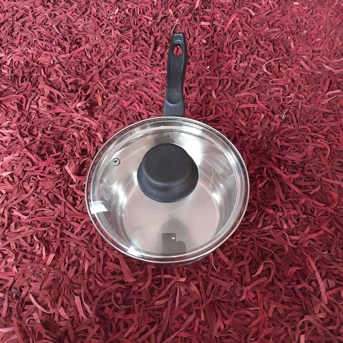 Caçarola San Ignacio em Aço Inoxidável com Tampa (16x7.5cm) 1.5L