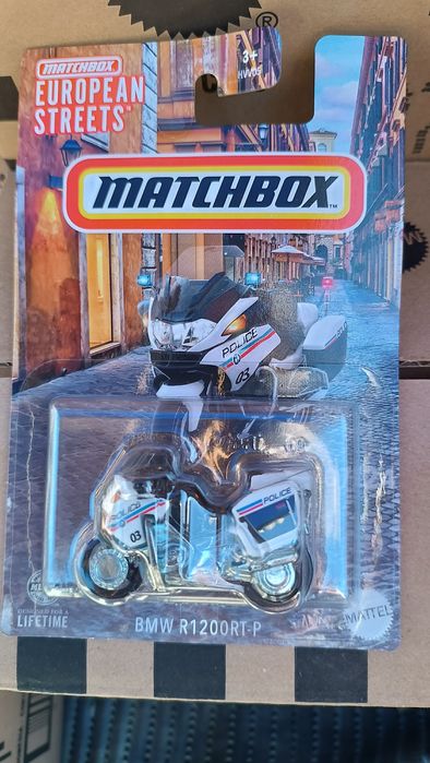 BMW radiowóz i motocykl policyjny MATCHBOX