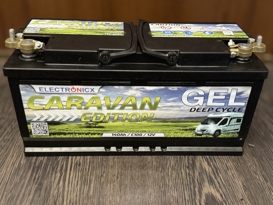 Гелевый аккумулятор Electronicx Caravan Edition 140 ah 12v