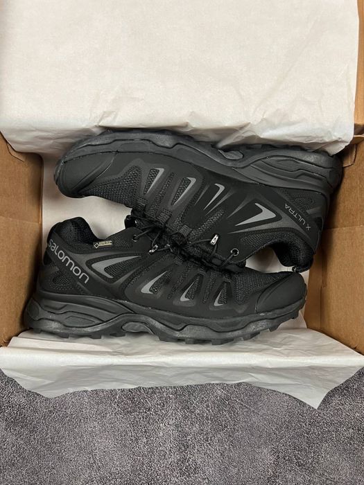 Кросівки Salomon X Ultra 3 Prime Gore-Tex Black | Чорні Гор текс