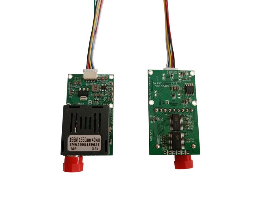 Медіаконвертори для оптоволоконних дронів 60км  40км25км 20км