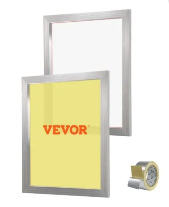 Máquina serigrafia e duas molduras de alumínio