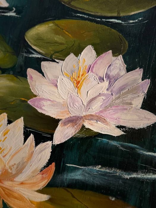 Картина Лотоси на воді Водяні лілії