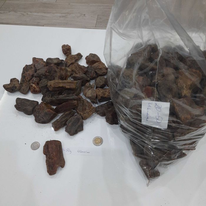 Bursztyn  Ukraiński 20-50g sklejka