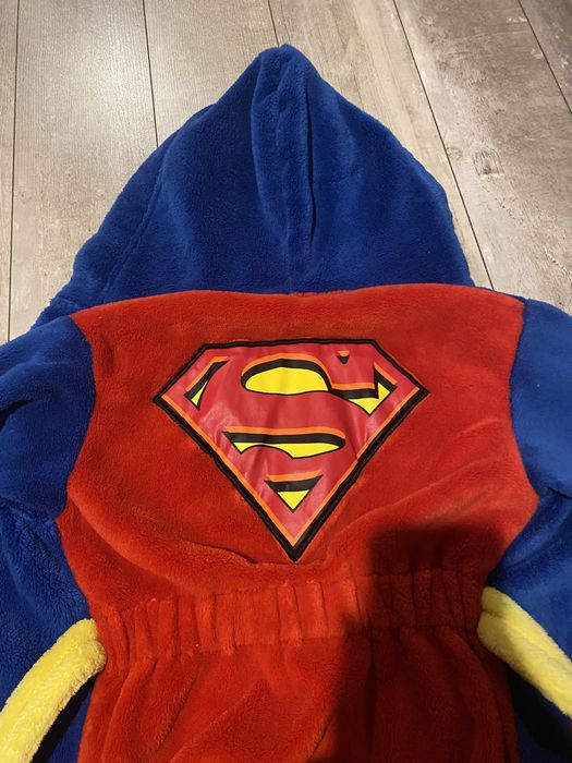 szlafrok dziecięcy superman
