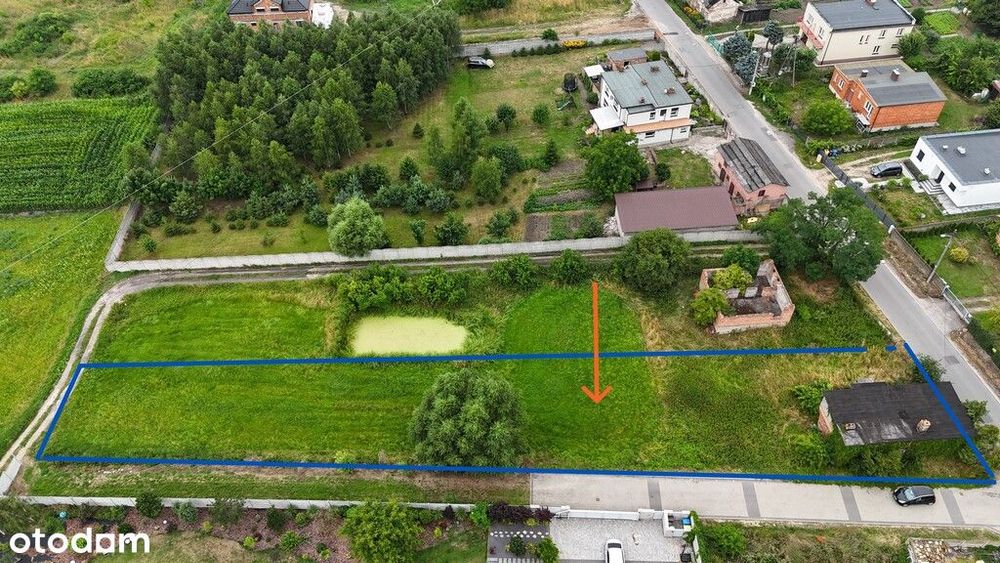 Atrakcyjnie położona działka os. Majków. - Widok 2