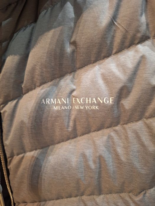 Oryginalna męska puchowa kurtka Armani