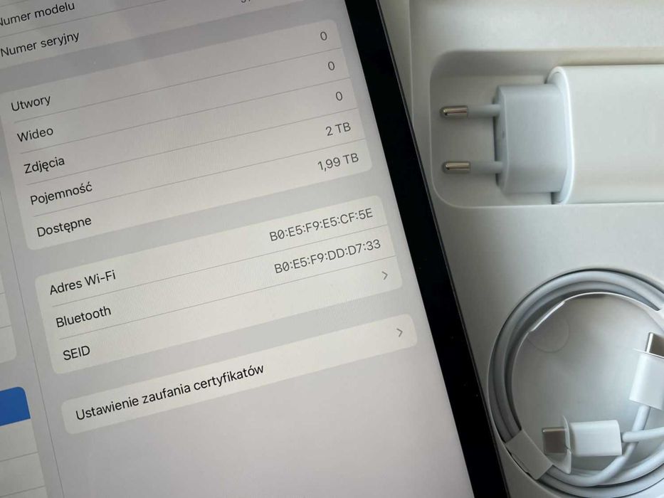 iPad Pro 11" 3 GENERACJA 2TB 2048GB 16GB Ram Pencil Bateria 100%Pencil