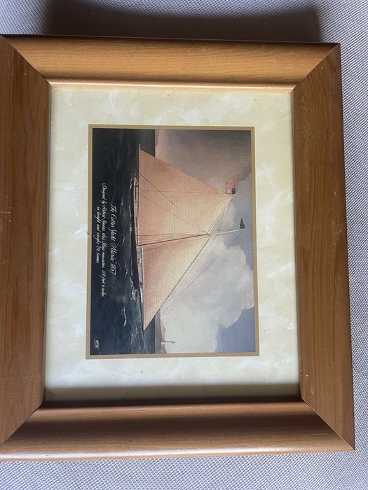 Quadro com veleiro