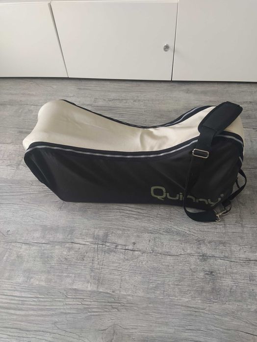 Wózek spacerowy parasolka trójkołowy Quinny ZAPP beżowy + travelbag