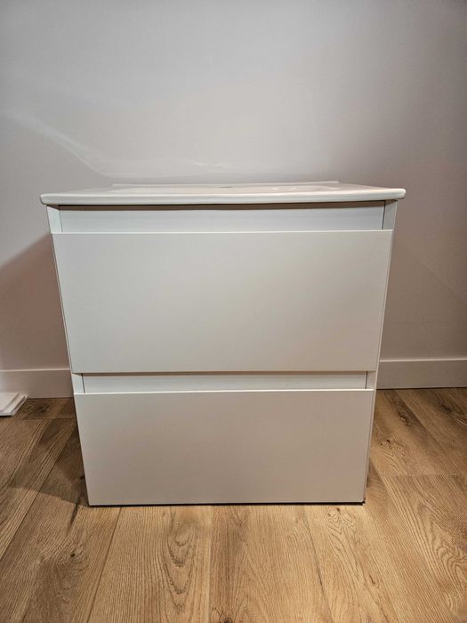 Szafka Podwieszana ELITA SPLIT 60 2S biała