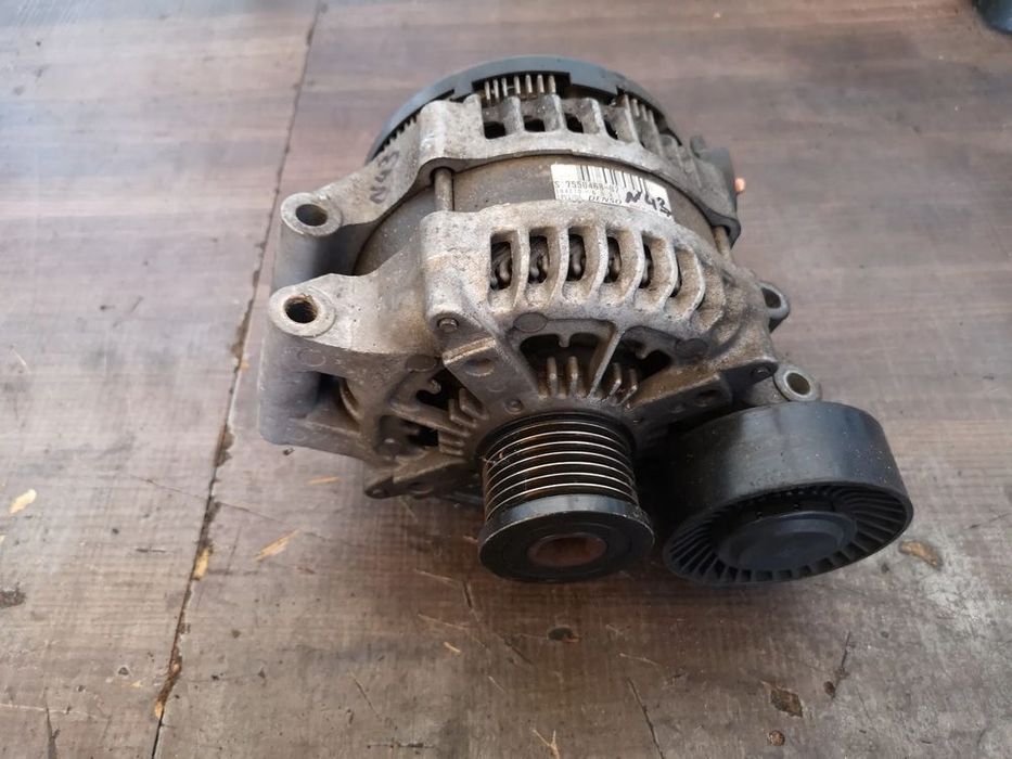 alternator denso 7550468 2.0i n43 bmw seria e90 e91 e92 e93 e81 e82 e87 e88