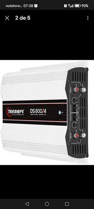 Amplificador Taramps 800x4