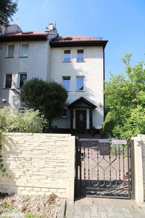 Skrajny szereg z ogrodem i garażem/ cicha okolica