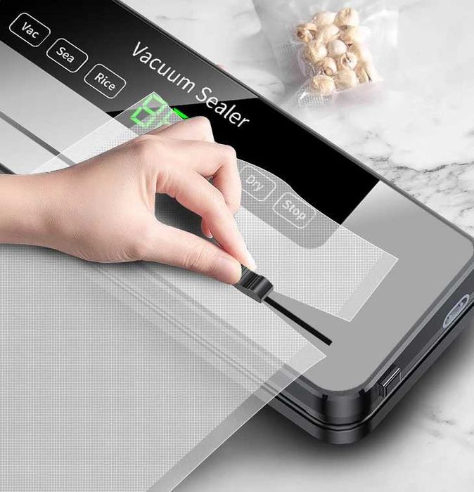 Máquina seladora de alimentos a vácuo