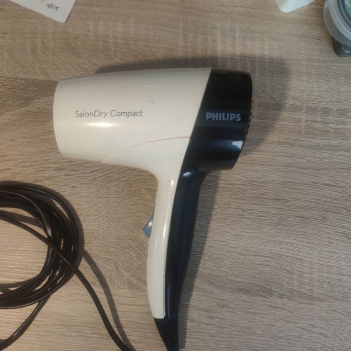 Фен Philips 1600W мощный чистый рабочий