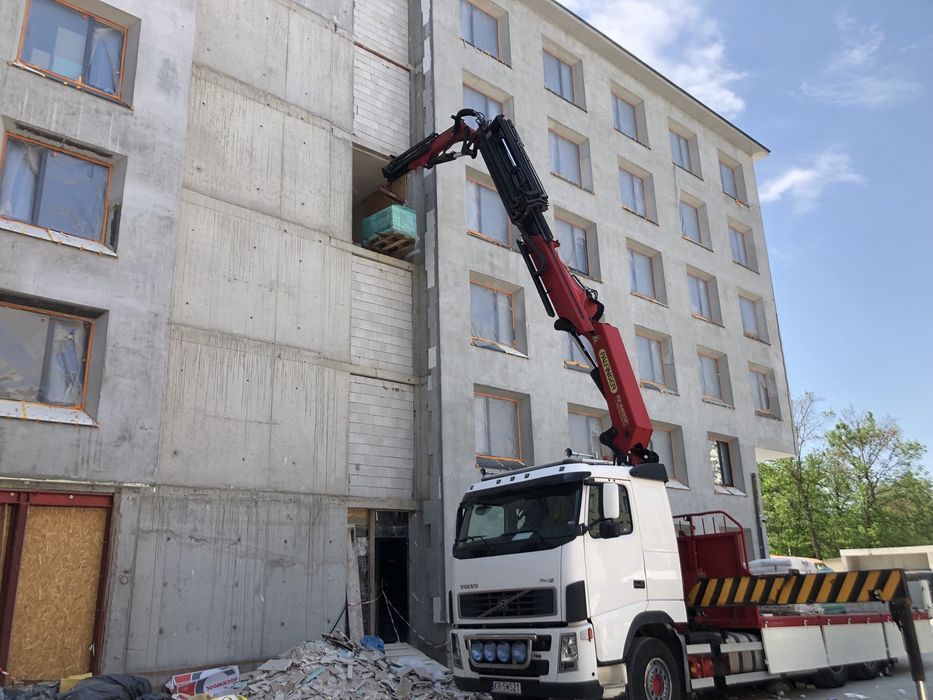 HDS 26 m Dzwig Transport