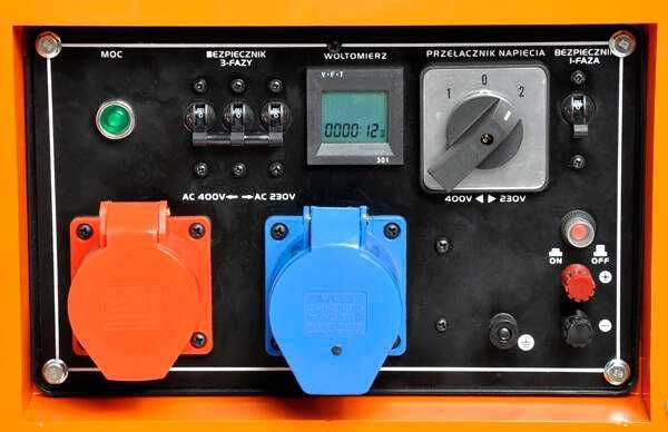 Agregat Prądotwórczy Generator Prądu 8100w 230v / 400v BP5031