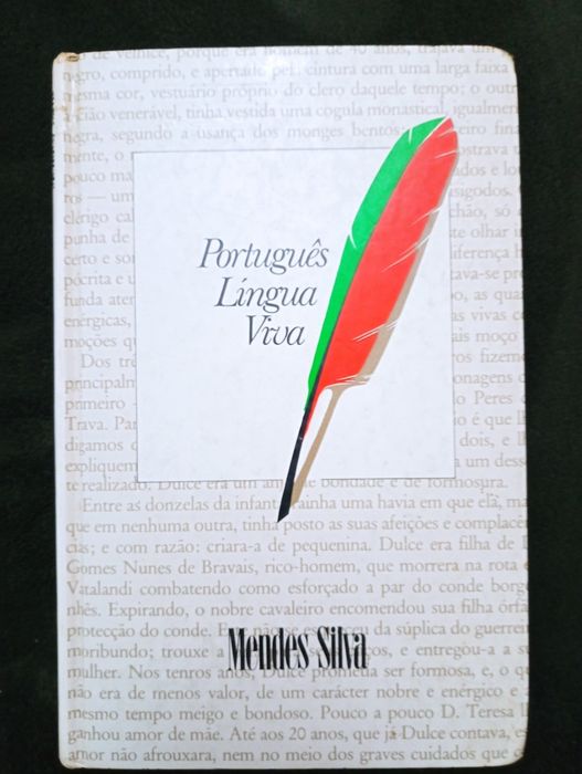 Livro Português Língua Viva, de Mendes Silva	1985 Círculo de Leitores