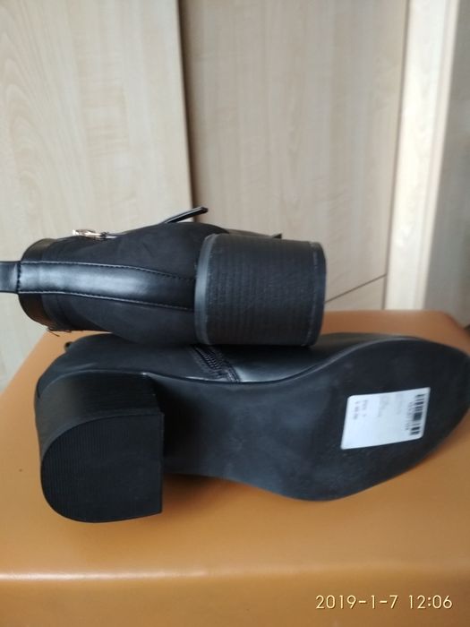 Półbuty damskie Czarne 41