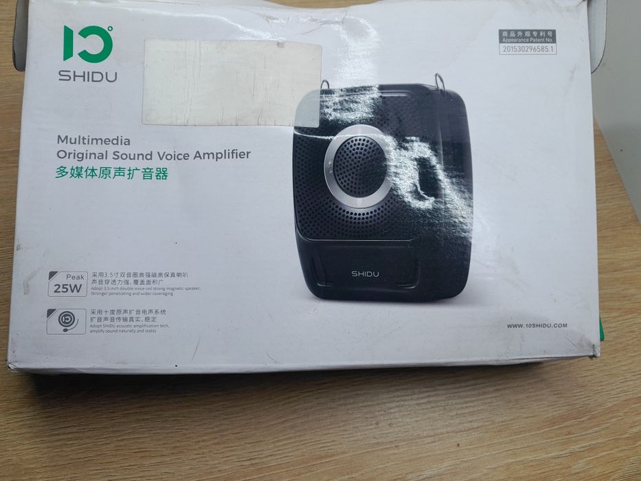 Przenośny wzmacniacz głosu głośnik z mikrofonami dla przewodnika shidu