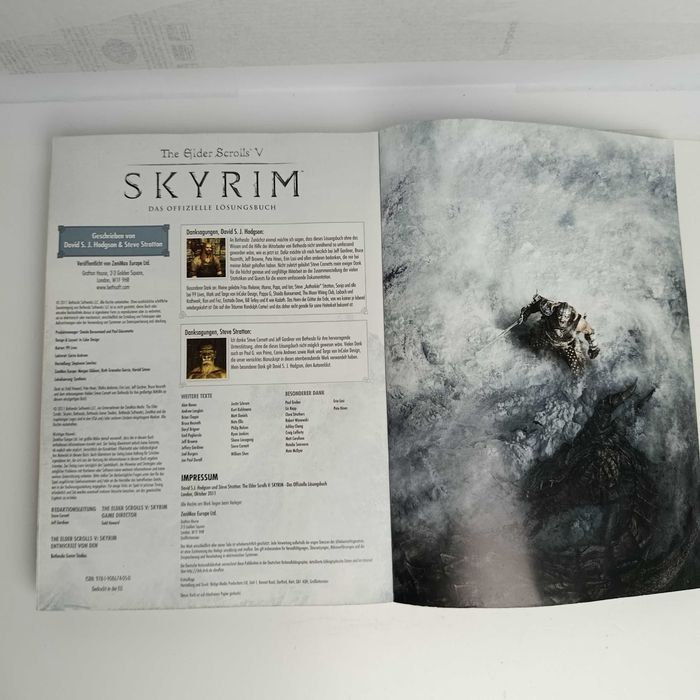 Książka The Elder Scrolls V: Skyrim | Das Offizielle Lösungsbuch