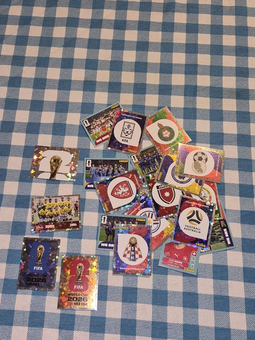 Vendo cromos avulso 0.40€ panini Mundial  2026