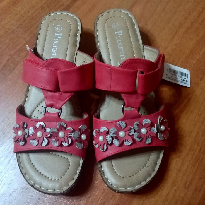 Босоніжки жіночі Puccetti, р.41