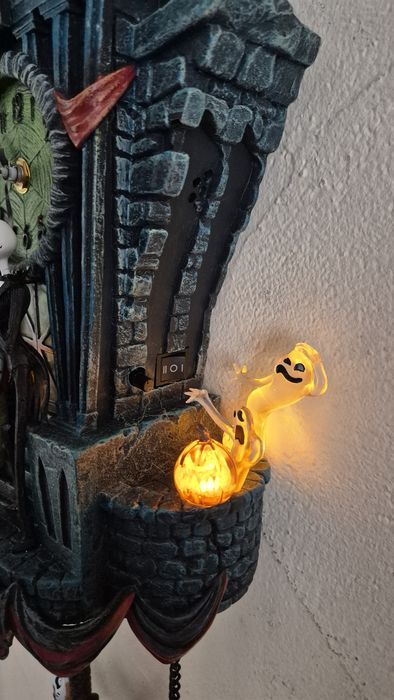 Zegar ścienny Halloween Tim Burton gnijaca panna młoda