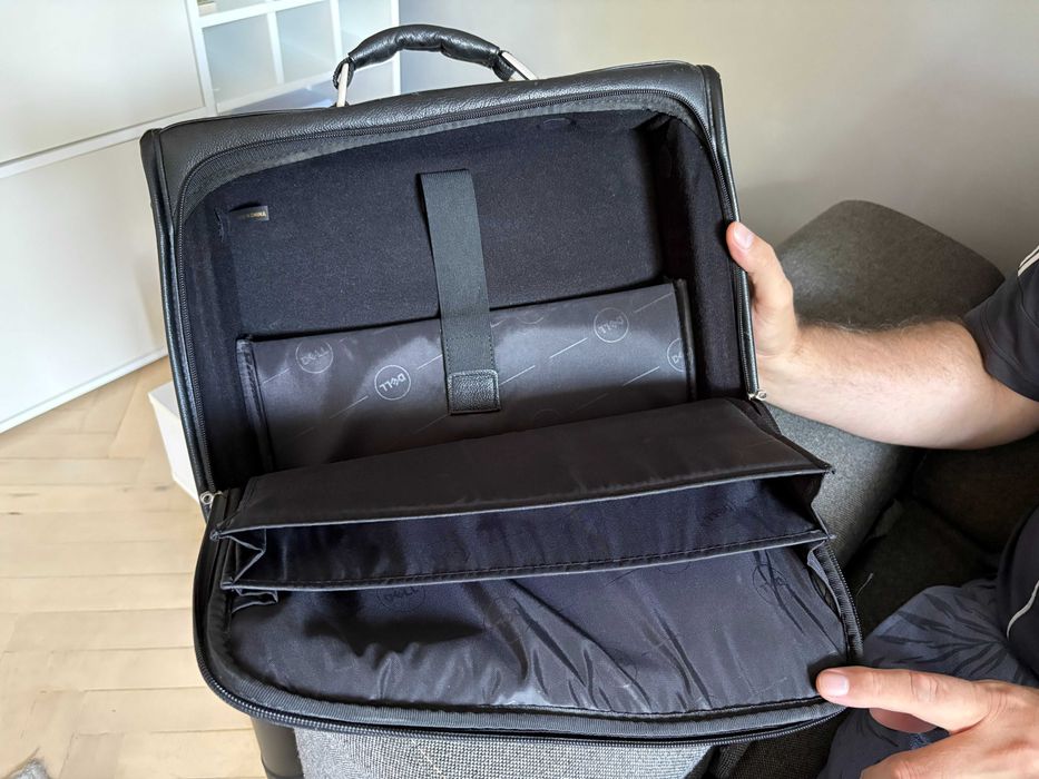 Skórzana torba na laptopa DELL