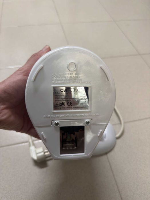 Chaleira Clatronic branca