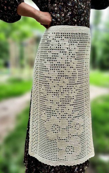 Запаска, фартух " Квіти" РОЗПРОДАЖ