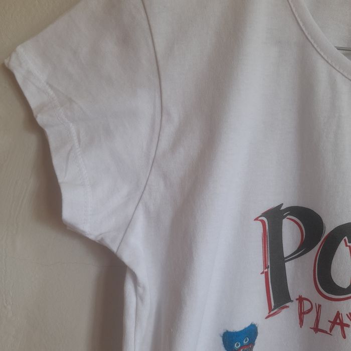 T-shirt biały i różowy , rozmiar L, 2 szt