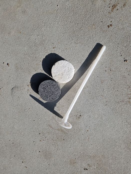 Zaślepki styropian + kołki 10x260