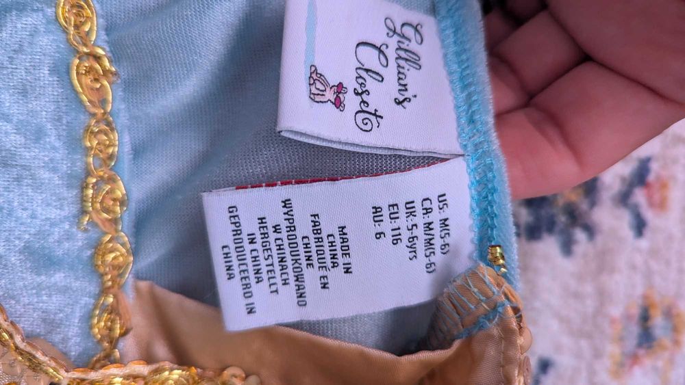 Strój na bal karnawałowy Jasmina alladynka