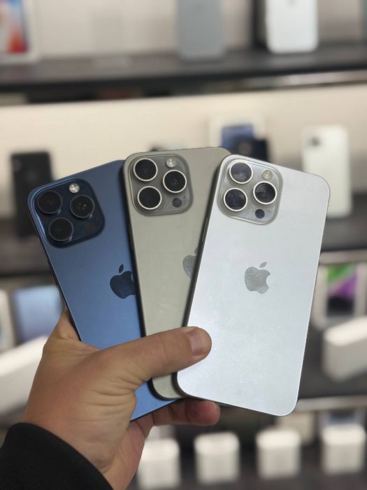 iPhone 15 Pro Max 256GB | 512GB | 1TB Neverlock з гарантією