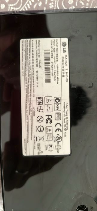 Monitor lg preto
