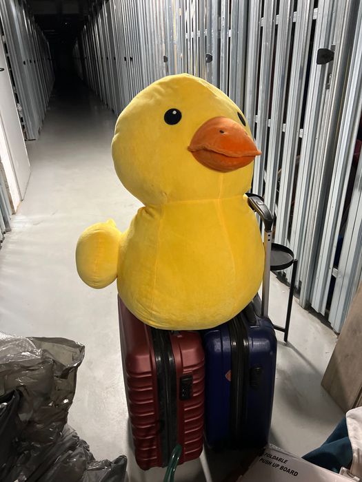 Pluszowa ogromna kaczucha dla dziecka