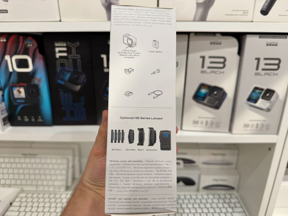 Екшн-камера GoPro 13 CHDHX-131 Black нова МАГАЗИН ГАРАНТІЯ