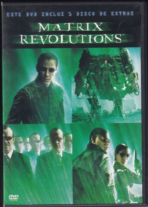 DVD - MATRIX REVOLUTIONS (Inclui um disco extra)