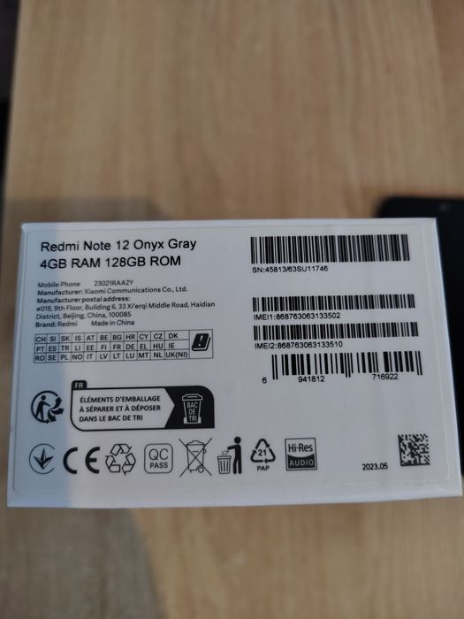 Sprzedam Redmi Note 12