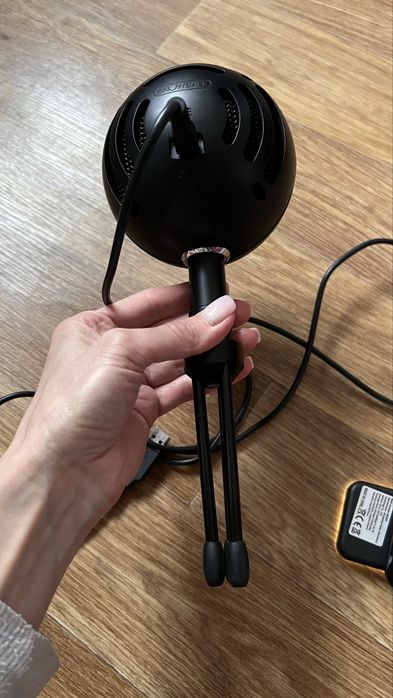 USB мікрофон Blue Snowball / для стриму, подкастів, навчання