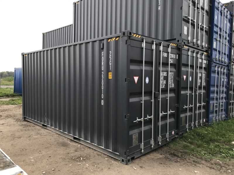 Kontener morski magazynowy 20 HC OneWay | Podwyższane | Różne kolory |