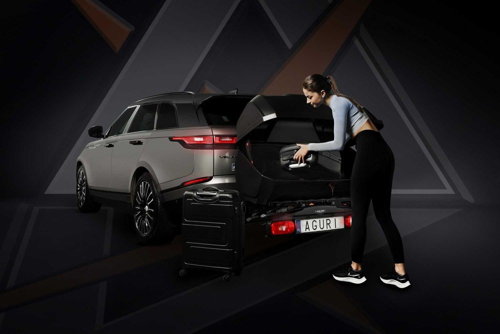 Box na platformę na hak AGURI Active Bike e-bike 2 i 3 50806 fv gw