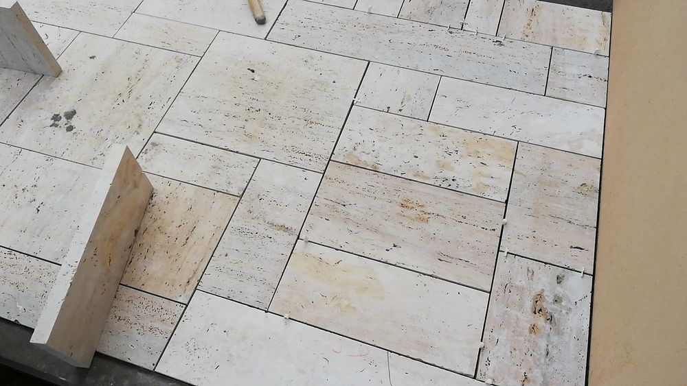 Trawertyn Włoski 3cm Opus Incertum Palladiana