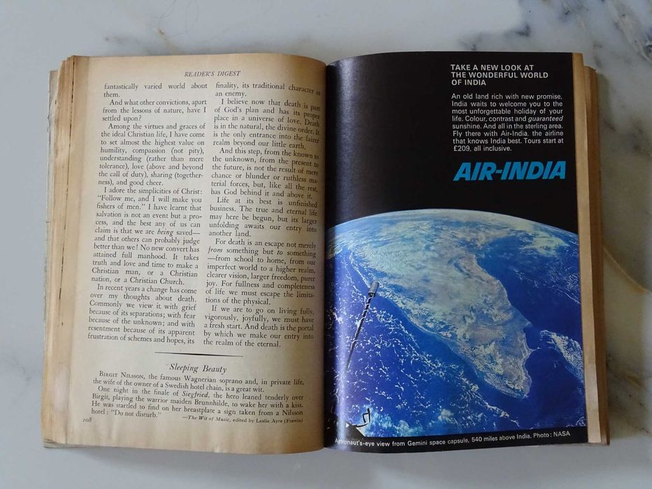 Reader's Digest 1967 r. reklamy